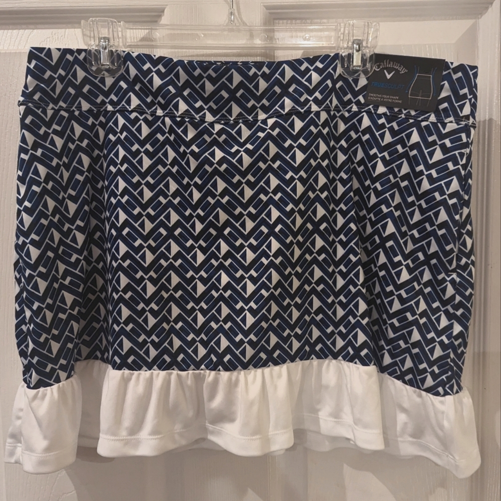 NWT Callaway Opti-dri Truesculpt UPF 50 Skort